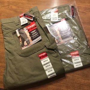 2 pair Wrangler Riggs Workwear pants - Brand New
